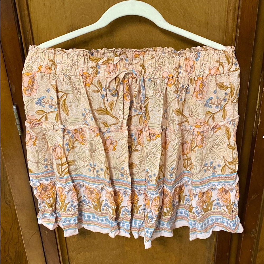 Floral Print Skirt - Shein